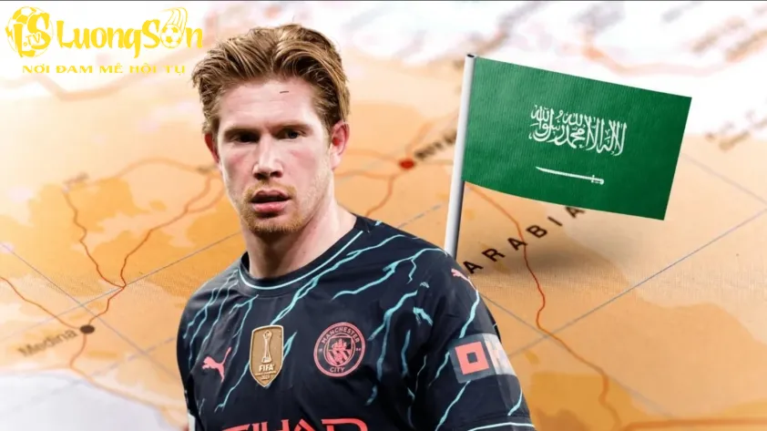 De Bruyne có thể gia nhập CLB hạng 2 tại Ả Rập Saudi (Ảnh: FBT).